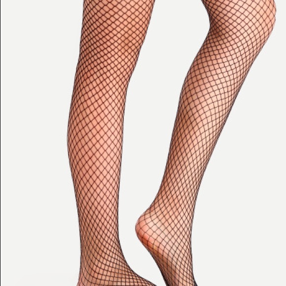‼️2 PAIR‼️ Black sexy Fishnet Pantyhose - Stocking - Picture 3 of 4